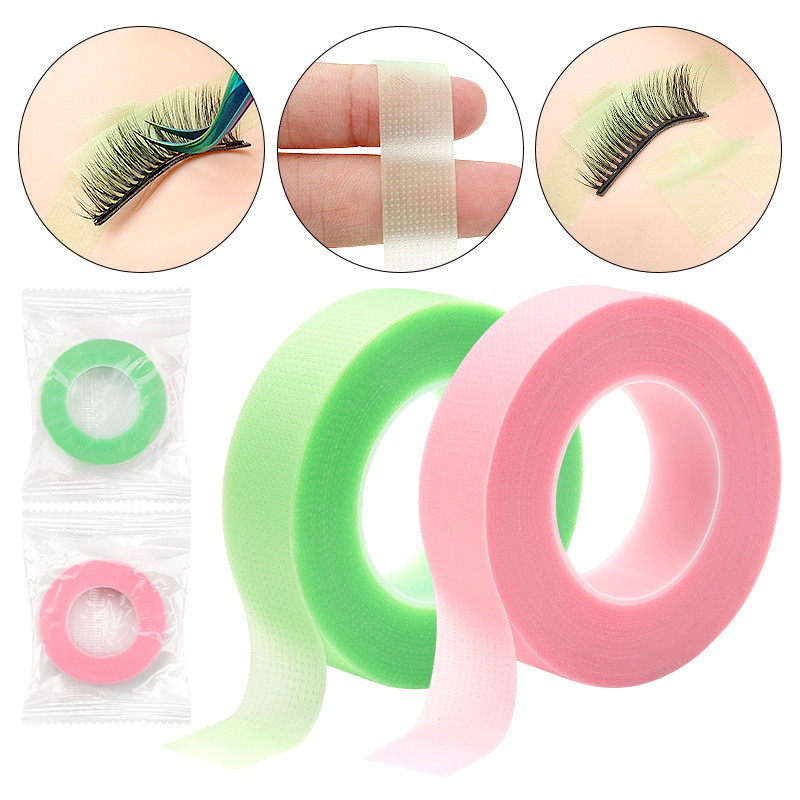 3 Rolls Eyelash Extension PE Tape Under Eye Patches Pad False Lashes Individual Makeup Tools Lash Extension Supplies