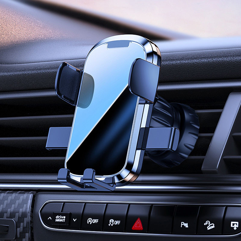 Universal Phone Holder In Car Mobile Stand Stand Air Vent Hook Clip Βάση τηλεφώνου αυτοκινήτου για iPhone Υποστήριξη κινητού τηλεφώνου Xiaomi Samsung