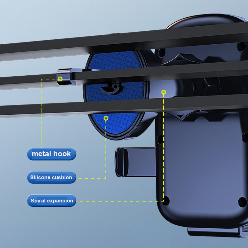 Universal Phone Holder In Car Mobile Stand Stand Air Vent Hook Clip Βάση τηλεφώνου αυτοκινήτου για iPhone Υποστήριξη κινητού τηλεφώνου Xiaomi Samsung