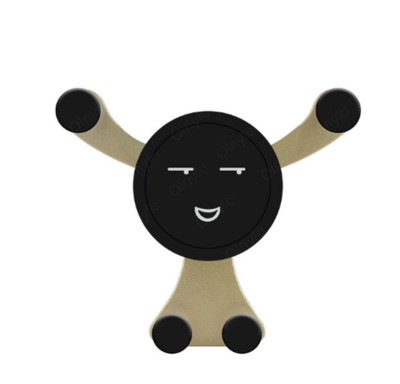 Suport pentru telefon auto Gravity Clip pentru aerisire Smile Face Mount Suport mobil mobil Suport GPS pentru iPhone 12 13 14 Pro Max Xiaomi Samsung