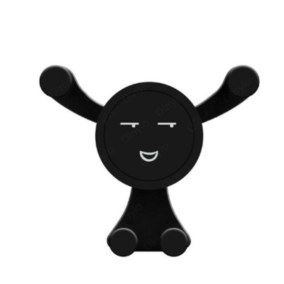 Suport pentru telefon auto Gravity Clip pentru aerisire Smile Face Mount Suport mobil mobil Suport GPS pentru iPhone 12 13 14 Pro Max Xiaomi Samsung