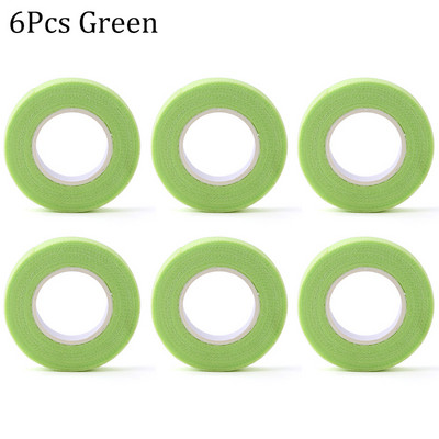 2/4/6/8TK ripsmepikendusteip, meditsiiniline hingav allergiavastane meigiteip, kergesti rebitav Micropore teip Professionaalne ripsmeteip