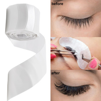 1roll Μίας χρήσης Fase Eyelash Eye Patch Προστατευτικό Μακιγιάζ Ματιών Eyelash Under Eye Pads Grafting Eyelash Professional χάρτινο αυτοκόλλητο