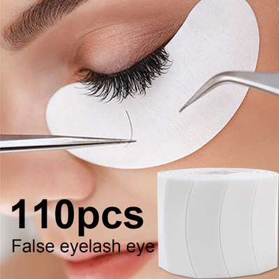 1roll Disposable False Eyelash Eye Patch Eye Makeup Protector Eyelash Under Eye Pads Grafting Eyelash Professional Paper Sticker