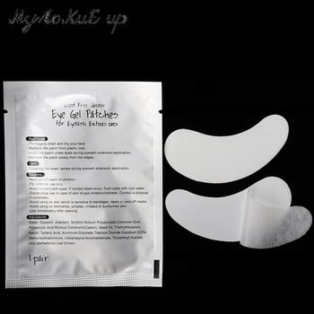 50 pairs New Elashes Paper Patches Under Eye Pads Lash Paper Patch Eye Tips Αυτοκόλλητο Wraps Eyelash Extension Tools Make up