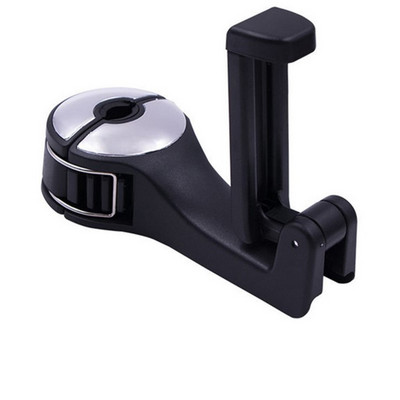 1db autós fejtámla akasztó és telefontartó ülés háttámla akasztója a hátsó ülés bölcsőhöz klipszekhez a telefonhoz való dropshippinghez