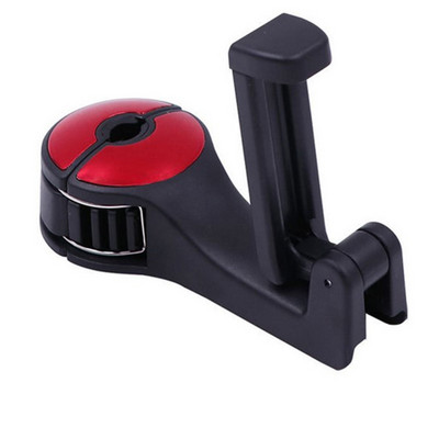 1db autós fejtámla akasztó és telefontartó ülés háttámla akasztója a hátsó ülés bölcsőhöz klipszekhez a telefonhoz való dropshippinghez