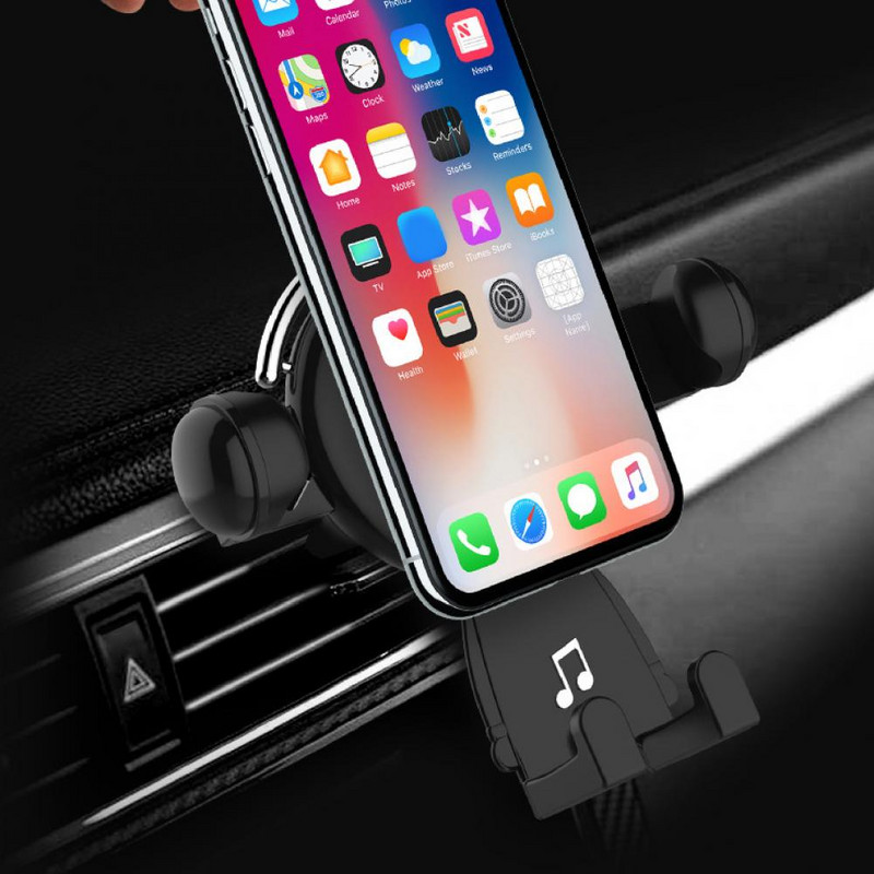 Βάση στήριξης Τηλέφωνο Στήριγμα αυτοκινήτου Αυτοκίνητο Τηλεσκοπικό Τηλεσκοπικό Gravity Anti-Scratch Mr Cartoon Music Lazy Telescopic Mount