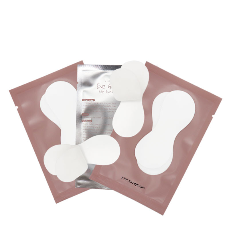 Szempilla Hidrogél Szemtapasz Tök Szempárnák Szempillahosszabbításhoz 50 pár Mix Style Eye Tips Matrica Pakolások Smink Eszközök