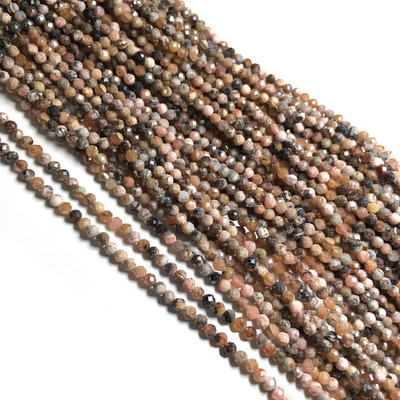 Looduslikust kivist helmestega lihvitud lahtised helmestega ahaadid väikesed helmed ehete valmistamiseks DIY kaelakee käevõru tarvikud suurus 2 3mm