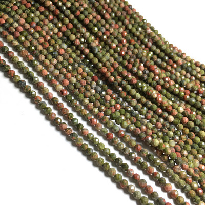 Looduslikust kivist helmestega lihvitud lahtised helmestega ahaadid väikesed helmed ehete valmistamiseks DIY kaelakee käevõru tarvikud suurus 2 3mm