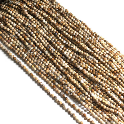 Looduslikust kivist helmestega lihvitud lahtised helmestega ahaadid väikesed helmed ehete valmistamiseks DIY kaelakee käevõru tarvikud suurus 2 3mm