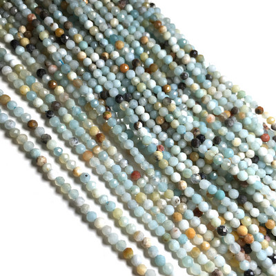 Looduslikust kivist helmestega lihvitud lahtised helmestega ahaadid väikesed helmed ehete valmistamiseks DIY kaelakee käevõru tarvikud suurus 2 3mm