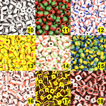 Περίπου 4mm Καρπούζι γυάλινες χάντρες 6/0 Charms Spacer Beads for Jewelry Making DIY Handmade for Women Jewelry Bead Kralen Crafts