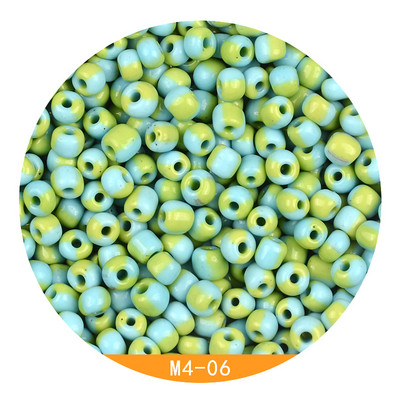 Περίπου 4mm Καρπούζι γυάλινες χάντρες 6/0 Charms Spacer Beads for Jewelry Making DIY Handmade for Women Jewelry Bead Kralen Crafts