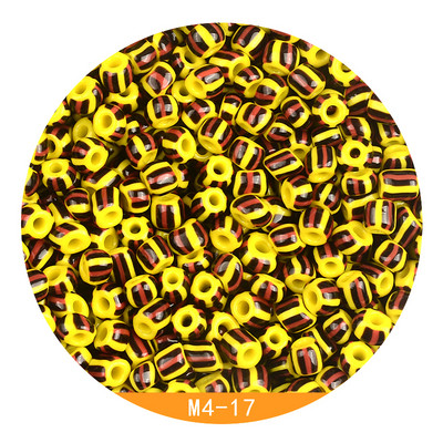 Περίπου 4mm Καρπούζι γυάλινες χάντρες 6/0 Charms Spacer Beads for Jewelry Making DIY Handmade for Women Jewelry Bead Kralen Crafts