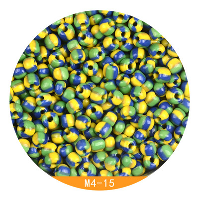 Περίπου 4mm Καρπούζι γυάλινες χάντρες 6/0 Charms Spacer Beads for Jewelry Making DIY Handmade for Women Jewelry Bead Kralen Crafts