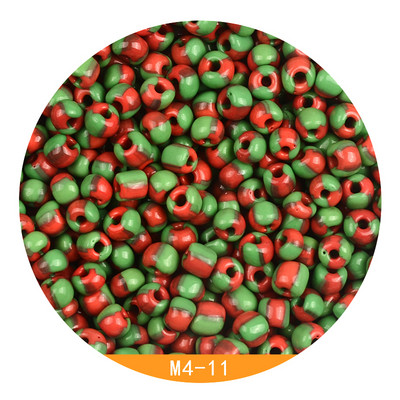 Περίπου 4mm Καρπούζι γυάλινες χάντρες 6/0 Charms Spacer Beads for Jewelry Making DIY Handmade for Women Jewelry Bead Kralen Crafts