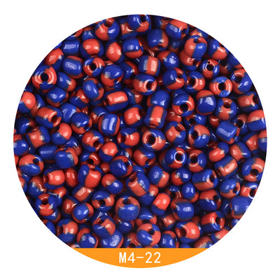 Περίπου 4mm Καρπούζι γυάλινες χάντρες 6/0 Charms Spacer Beads for Jewelry Making DIY Handmade for Women Jewelry Bead Kralen Crafts