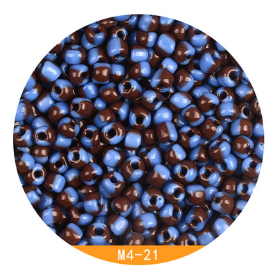 Περίπου 4mm Καρπούζι γυάλινες χάντρες 6/0 Charms Spacer Beads for Jewelry Making DIY Handmade for Women Jewelry Bead Kralen Crafts