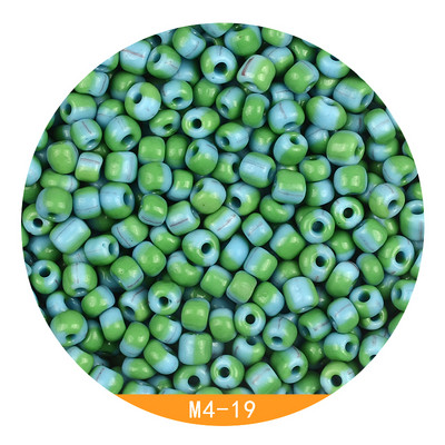 Περίπου 4mm Καρπούζι γυάλινες χάντρες 6/0 Charms Spacer Beads for Jewelry Making DIY Handmade for Women Jewelry Bead Kralen Crafts