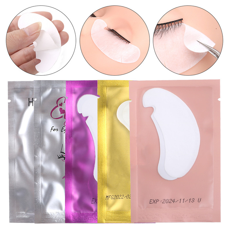 U Shape Eye Mask Extend Eyelash Lint Free 10 Pairs Eye Pad Hydrogel Patch DIY Εργαλείο ομορφιάς μακιγιάζ επιμήκυνσης ψεύτικων βλεφαρίδων