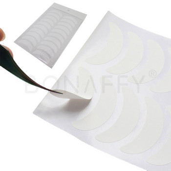 Αυτοκόλλητα ματιών 100 ΤΕΜ/ΣΕΤ Χάρτινα μπαλώματα κάτω από τα μαξιλάρια για ψεύτικες επεκτάσεις βλεφαρίδων Συμβουλές για τα μάτια Αυτοκόλλητα περιτυλίγματα εργαλεία μακιγιάζ