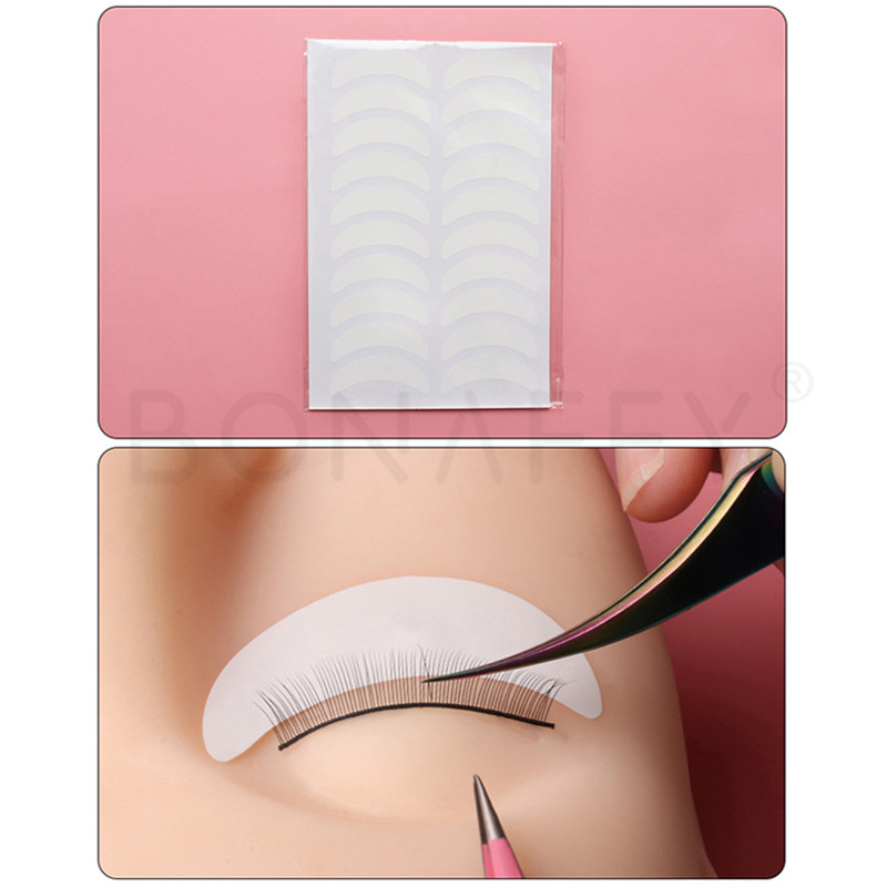 Silmakleebised 100 tk/komplekt paberiplaastrid silmapadjandite all kunstripsmepikenduseks plaastrid Silmaotsad Kleebise ümbrised meigitööriistad