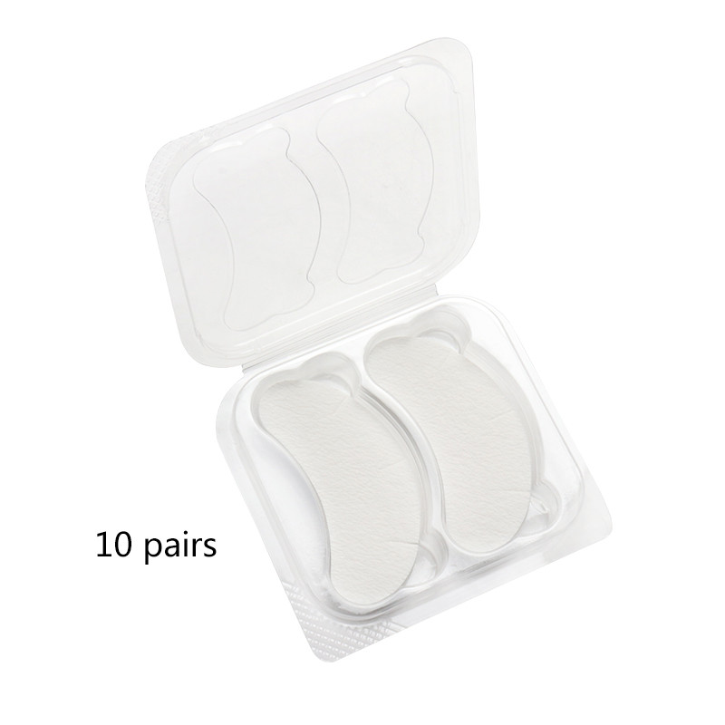 10 Pairs Eyelash Pad Gel Patch Bofting Elashes Under Korean Eye Patch Eyelash Extension Αυτοκόλλητο Εργαλεία μακιγιάζ για γυναίκες