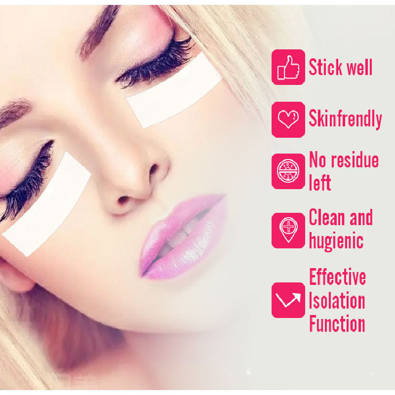 110 vnt / Roll Eyelash Foam Tapes Micropore Tape blakstienoms Under Eye Pads Blakstienų priauginimo juosta Eye Patch Gelio pagalvėlės, skirtos Cilia