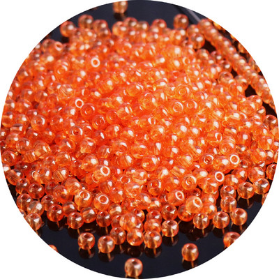 Ühtsed 2/3/4 mm Olingi läbipaistvad klaasist seemnehelmed Värvilised Tšehhi ümmargused vahehelmed isetegemise jaoks ehete käevõru valmistamise tarvikud