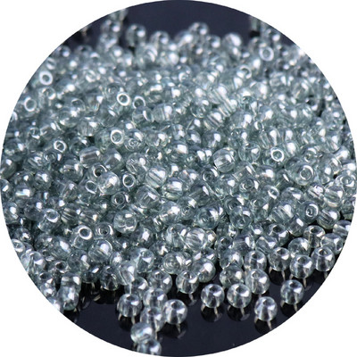 Ühtsed 2/3/4 mm Olingi läbipaistvad klaasist seemnehelmed Värvilised Tšehhi ümmargused vahehelmed isetegemise jaoks ehete käevõru valmistamise tarvikud