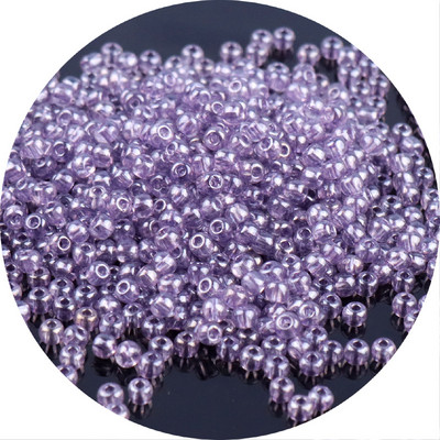 Ühtsed 2/3/4 mm Olingi läbipaistvad klaasist seemnehelmed Värvilised Tšehhi ümmargused vahehelmed isetegemise jaoks ehete käevõru valmistamise tarvikud