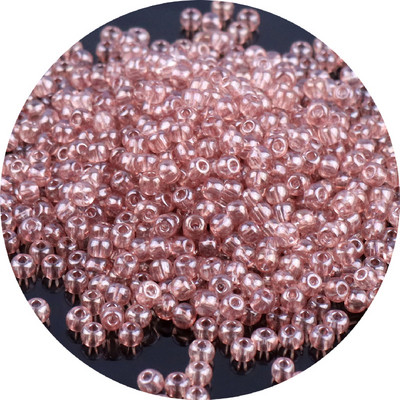 Ühtsed 2/3/4 mm Olingi läbipaistvad klaasist seemnehelmed Värvilised Tšehhi ümmargused vahehelmed isetegemise jaoks ehete käevõru valmistamise tarvikud