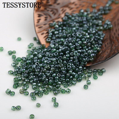 1000 tk 2mm läbipaistvad värvid läikivat klaasist seemnehelmed üliväikesed Austria kristallist vahehelmed ehete valmistamise tarvikute jaoks
