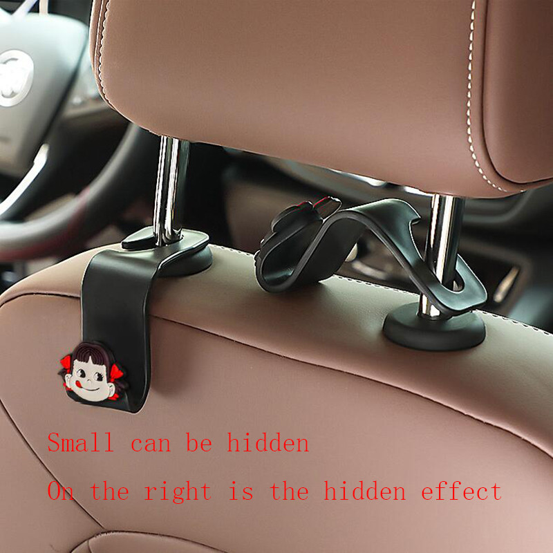 Universaalne autoistme seljakonks, autotarvikud, kaasaskantav riidepuu hoidik, autokoti, rahakoti riidest kaunistus Dropship