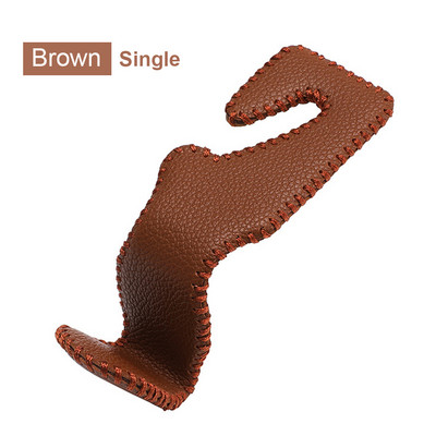 Autoistme peatoe konks roostevabast terasest nahast tagaistme korraldaja riidepuu hoiustamishoidik käekoti riidest sisetarvikute jaoks