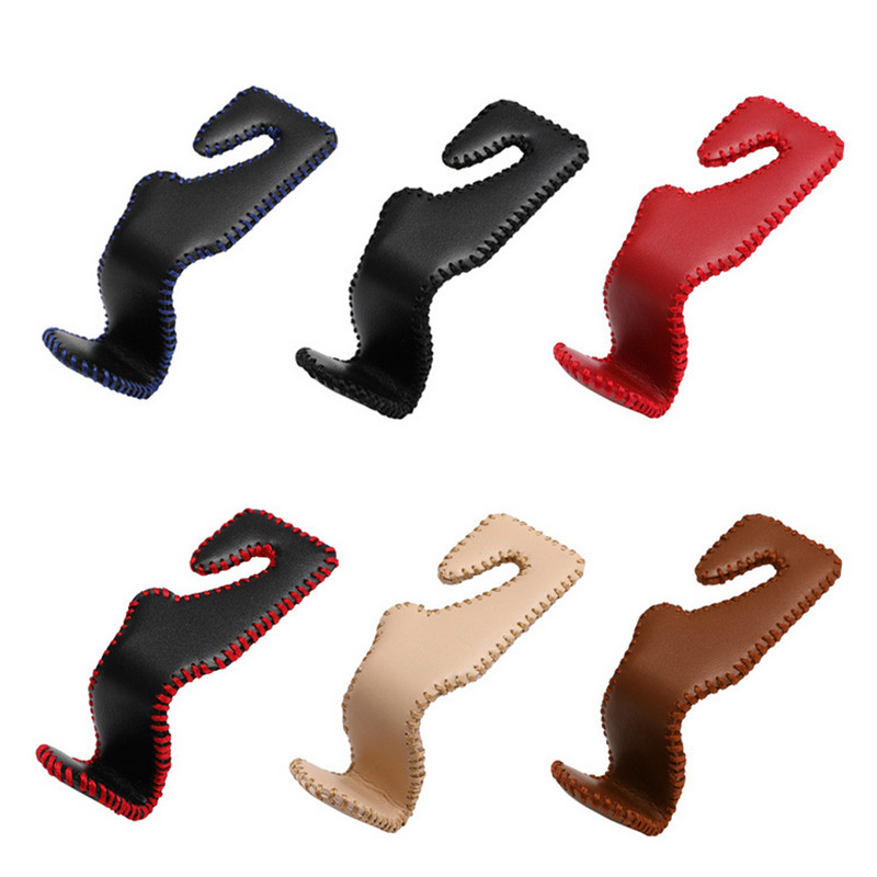 Autoistme peatoe konks roostevabast terasest nahast tagaistme korraldaja riidepuu hoiustamishoidik käekoti riidest sisetarvikute jaoks