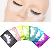 50 paari ripsmepikendusega silmakleebised hüdrogeelplaastrid ripsmete pookimine silmapadjakeste alla Professionaalne ripsmeplaastri meigitööriist
