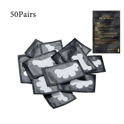 50 paari ripsmepikendusega silmakleebised hüdrogeelplaastrid ripsmete pookimine silmapadjakeste alla Professionaalne ripsmeplaastri meigitööriist