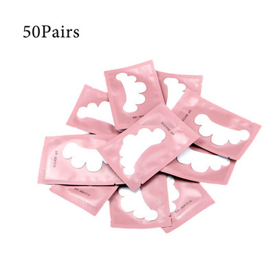 50 paari ripsmepikendusega silmakleebised hüdrogeelplaastrid ripsmete pookimine silmapadjakeste alla Professionaalne ripsmeplaastri meigitööriist