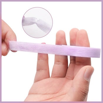 3 Rolls Professional Eyelash Tape Αυτοκόλλητη Μη υφαντό Υφασμάτινο Ταινίες Βλεφαρίδες Lash Sticky Μακιγιάζ για Σαλόνι Ομορφιάς