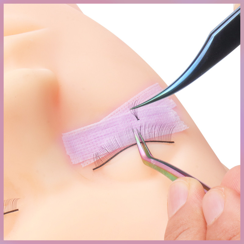 3 Rolls Profesionalios blakstienų juostos lipnios medžiagos Neaustinis audinys Blakstienų juostos Blakstienų lipnus makiažo reikmenys grožio salonui