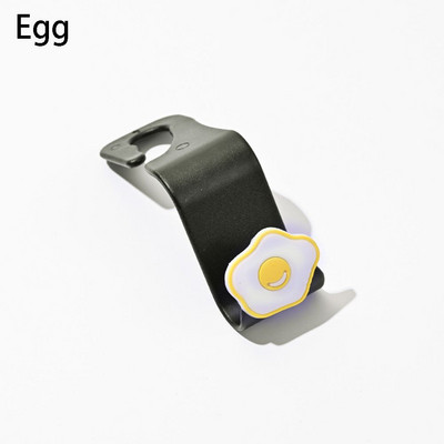 1vnt Universalus automobilio sėdynės atlošo kablys Mielas animacinių filmų sėdynės kablys Automatinis saugojimas Galinės sėdynės kablys Vidinis pakabos laikiklio priedai