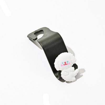 1vnt Universalus automobilio sėdynės atlošo kablys Mielas animacinių filmų sėdynės kablys Automatinis saugojimas Galinės sėdynės kablys Vidinis pakabos laikiklio priedai