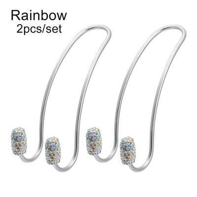 2 pakuotės sėdynės atlošo organizatoriai Bling Diamond universalūs automobilio pakabos galvos atramų krepšio stovas, tvirtas, patvarus, automatinis užpakalinės sėdynės laikymo kabliukai