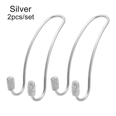 2 pakuotės sėdynės atlošo organizatoriai Bling Diamond universalūs automobilio pakabos galvos atramų krepšio stovas, tvirtas, patvarus, automatinis užpakalinės sėdynės laikymo kabliukai