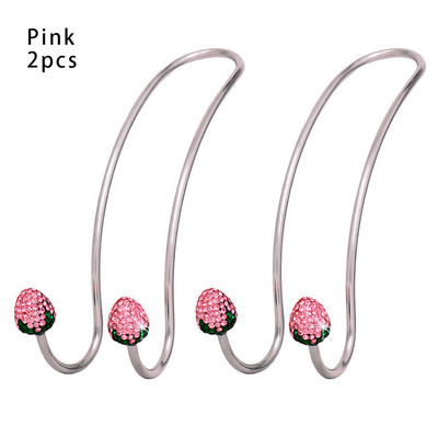 2 pakuotės sėdynės atlošo organizatoriai Bling Diamond universalūs automobilio pakabos galvos atramų krepšio stovas, tvirtas, patvarus, automatinis užpakalinės sėdynės laikymo kabliukai