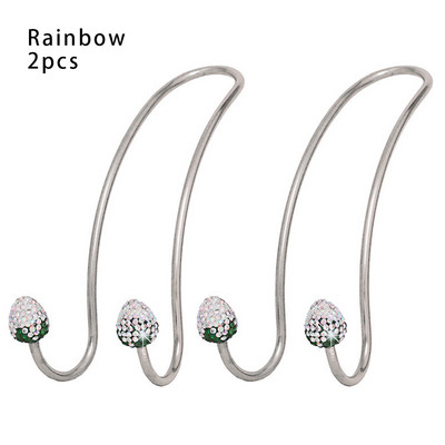 2 pakuotės sėdynės atlošo organizatoriai Bling Diamond universalūs automobilio pakabos galvos atramų krepšio stovas, tvirtas, patvarus, automatinis užpakalinės sėdynės laikymo kabliukai