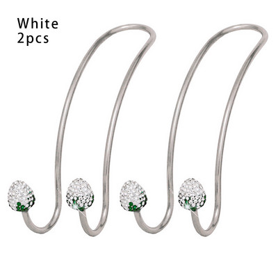 2 pakuotės sėdynės atlošo organizatoriai Bling Diamond universalūs automobilio pakabos galvos atramų krepšio stovas, tvirtas, patvarus, automatinis užpakalinės sėdynės laikymo kabliukai